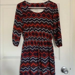 BeBop Chevron Dress